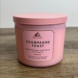 🥂 White Barn “Champagne Toast” 3-Wick Candle – NEW – 14.5 oz
